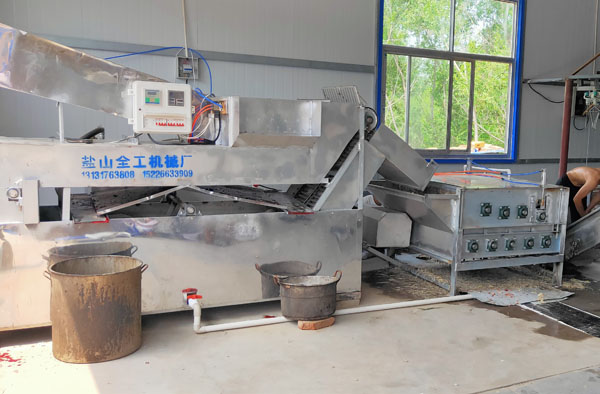 浸烫机脱毛机全套设备